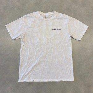 Places+Faces 5th Year Anniversary Flag Tee (size L, White)